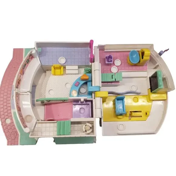 Vintage Polly Pocket Hospital Polly Pocket Wonderful Wedding Pull Out Playhouse - Picture 16 of 16